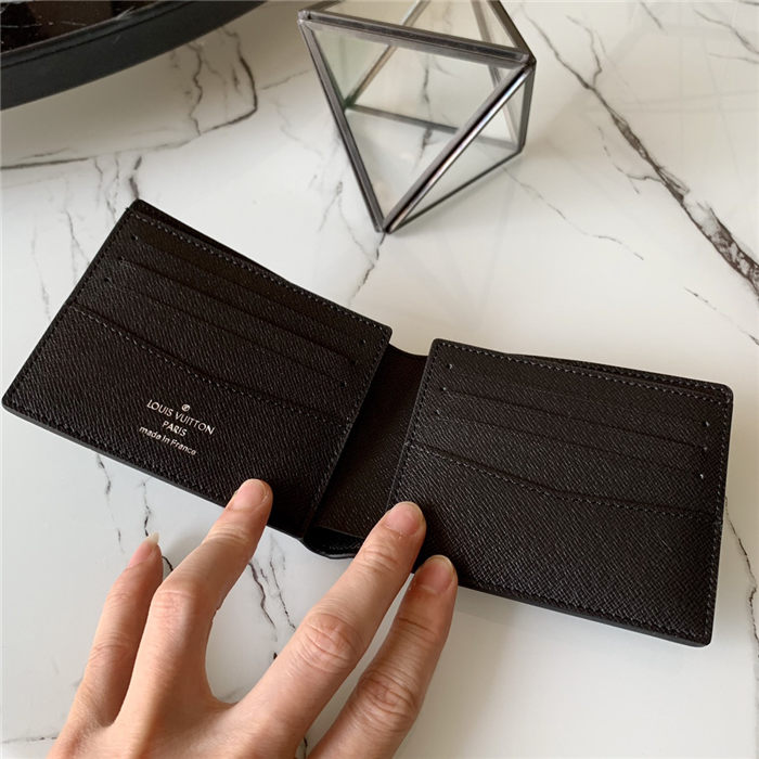 Louis Vuitton SLENDER WALLET Monogram Eclipse High