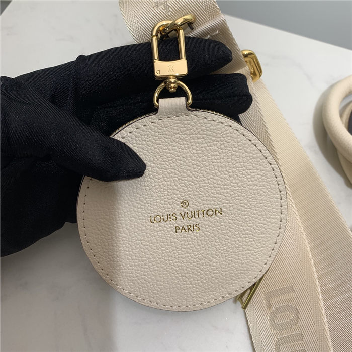 Louis Vuitton PAPILLON BB Monogram Empreinte Cream/Saffron High