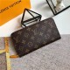 Louis Vuitton ZIPPY WALLET Monogram Pink Inside High