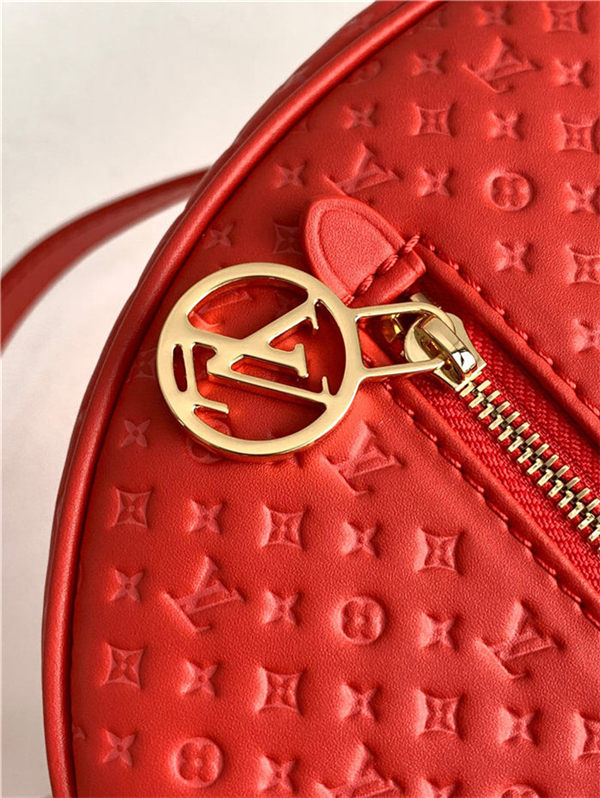 Louis Vuitton LOOP Baguette Handbag Calfskin M22594 Red High