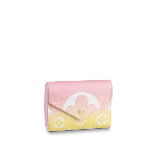 Louis Vuitton VICTORINE WALLET Gradient Monogram Light Pink High