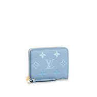 Louis Vuitton ZIPPY COIN PURSE Monogram Empreinte Summer Blue High