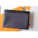 Louis Vuitton DISCOVERY POCHETTE Monogram Eclipse M62291 High