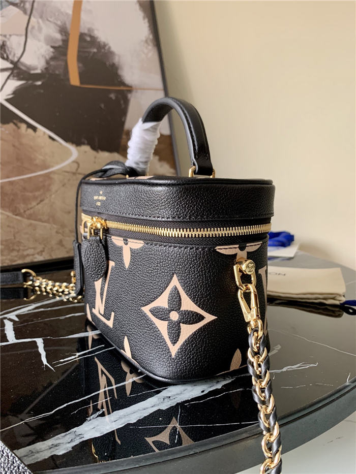 Louis Vuitton VANITY PM Black/Cream High