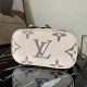 Louis Vuitton VANITY PM Cream/Bois de Rose Pink High