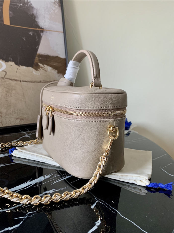 Louis Vuitton VANITY PM Tourterelle Beige High