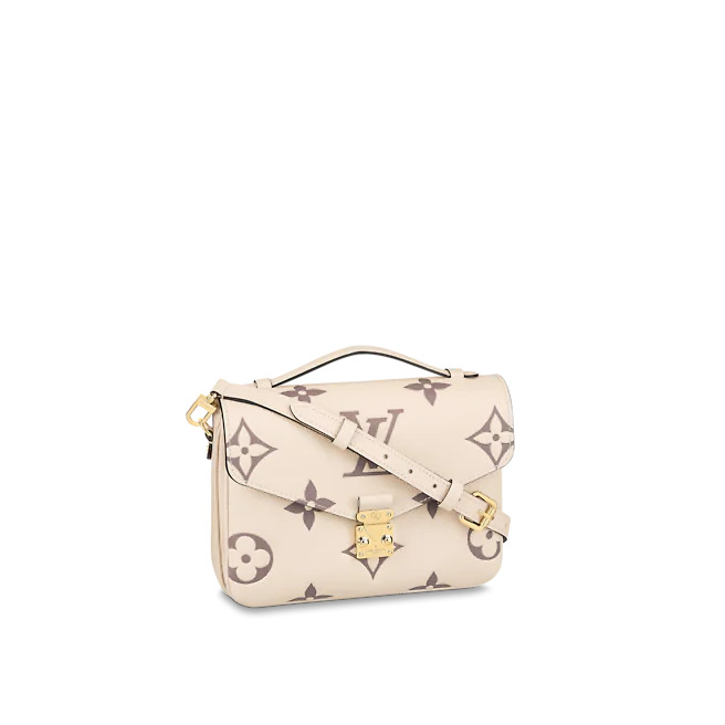 Louis Vuitton POCHETTE MÉTIS Cream/Bois de Rose Pink High