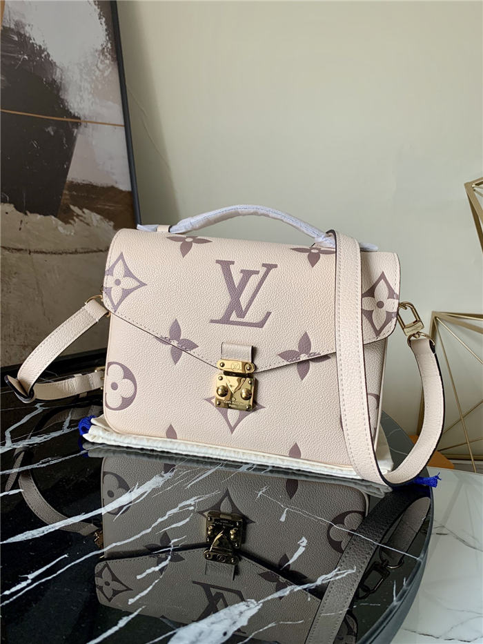 Louis Vuitton POCHETTE MÉTIS Cream/Bois de Rose Pink High