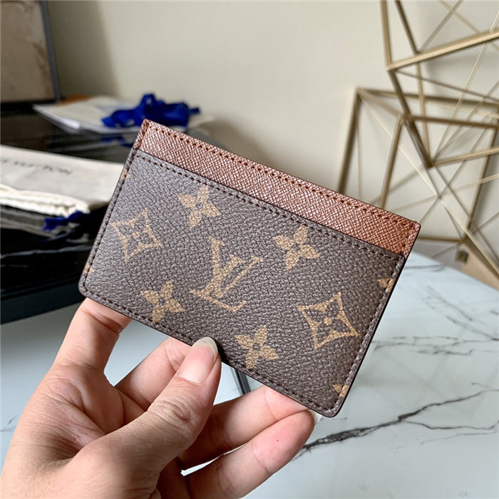 Louis Vuitton CARD HOLDER Monogram Armagnac High