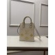 Louis Vuitton PETIT SAC PLAT Monogram Empreinte Cream / Saffron High