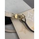 Louis Vuitton PETIT SAC PLAT Monogram Empreinte Cream / Saffron High