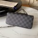 Louis Vuitton ZIPPY WALLET VERTICAL Damier Graphite High