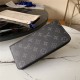 Louis Vuitton ZIPPY WALLET VERTICAL Monogram Eclipse High