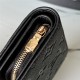 Louis Vuitton CLÉA WALLET Monogram Empreinte M80152 Black High