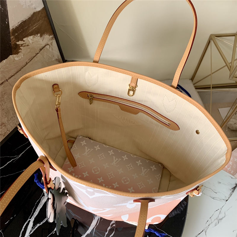 Louis Vuitton NEVERFULL MM Monogram Giant Mist High