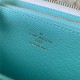 Louis Vuitton ZIPPY WALLET Gradie Monogram Blue High