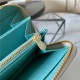 Louis Vuitton ZIPPY WALLET Gradie Monogram Blue High