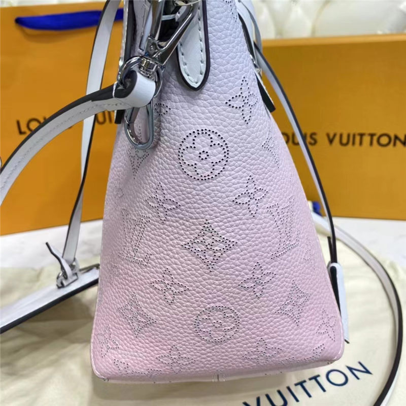 Louis Vuitton Hina PM Bag Mahina Leather Gradient Pink M54351 High