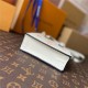 Louis Vuitton PETIT SAC PLAT Monogram Empreinte Cream / Saffron M80449 Mid