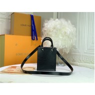 Louis Vuitton PETIT SAC PLAT Epi Black M69441 Mid