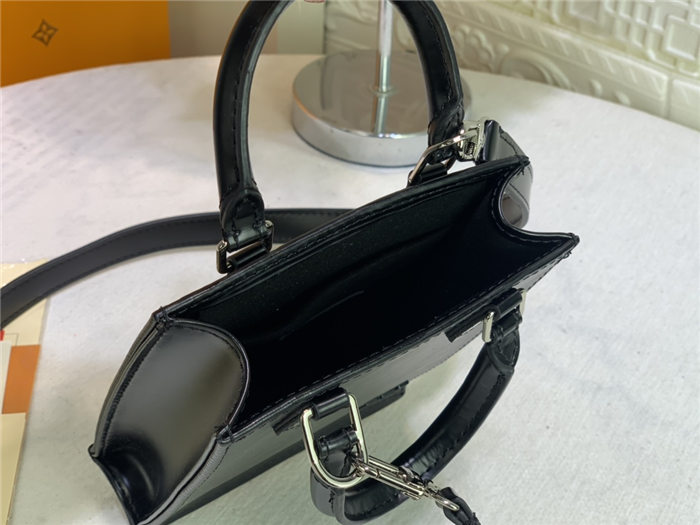 Louis Vuitton PETIT SAC PLAT Epi Black M69441 Mid