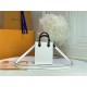 Louis Vuitton PETIT SAC PLAT Epi White M69441 Mid