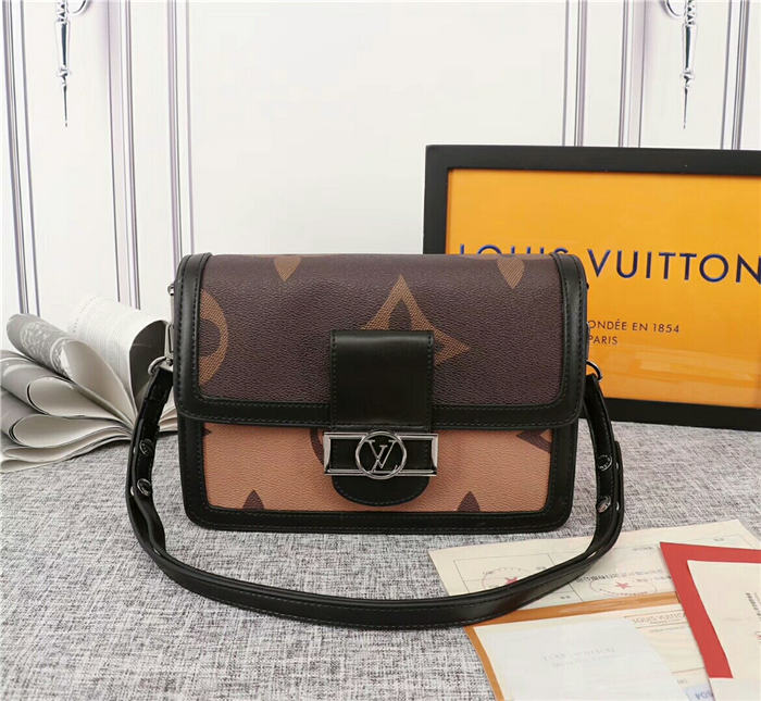 Louis Vuitton Dauphine MM Bag Giant Monogram M44599