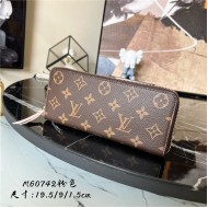 Louis Vuitton CLÉMENCE WALLET Monogram Pink-Lining M60742 High