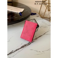 Louis Vuitton Pocket Organizer Taïgarama Red M60502 High