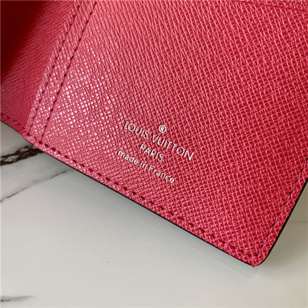 Louis Vuitton BRAZZA WALLET Taïgarama Red M66540 High