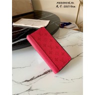 Louis Vuitton ZIPPY WALLET Vertica Taïgarama Red M63095 High