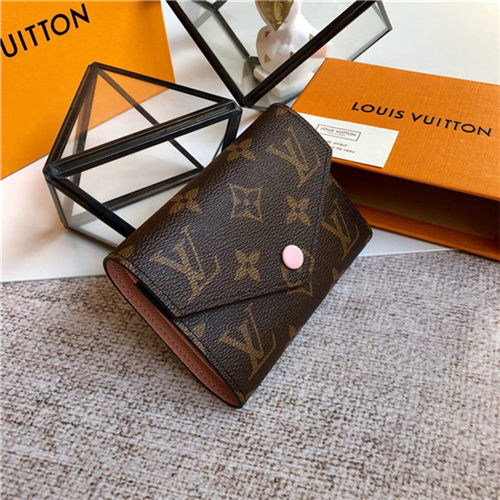 Louis Vuitton VICTORINE WALLET Monogram Rose Ballerine Pink M62360 High