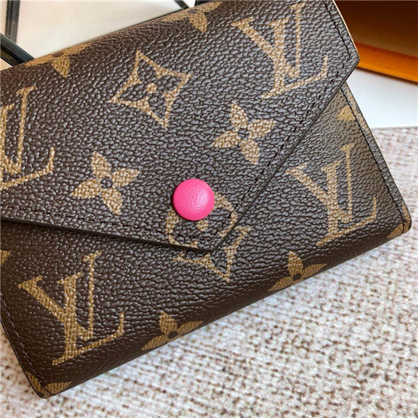 Louis Vuitton VICTORINE WALLET Monogram M41938 Fuchsia High