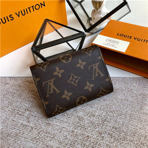 Louis Vuitton VICTORINE WALLET Monogram M41938 Dk-Red High