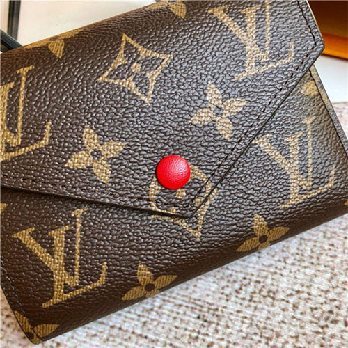 Louis Vuitton VICTORINE WALLET Monogram M41938 Red High