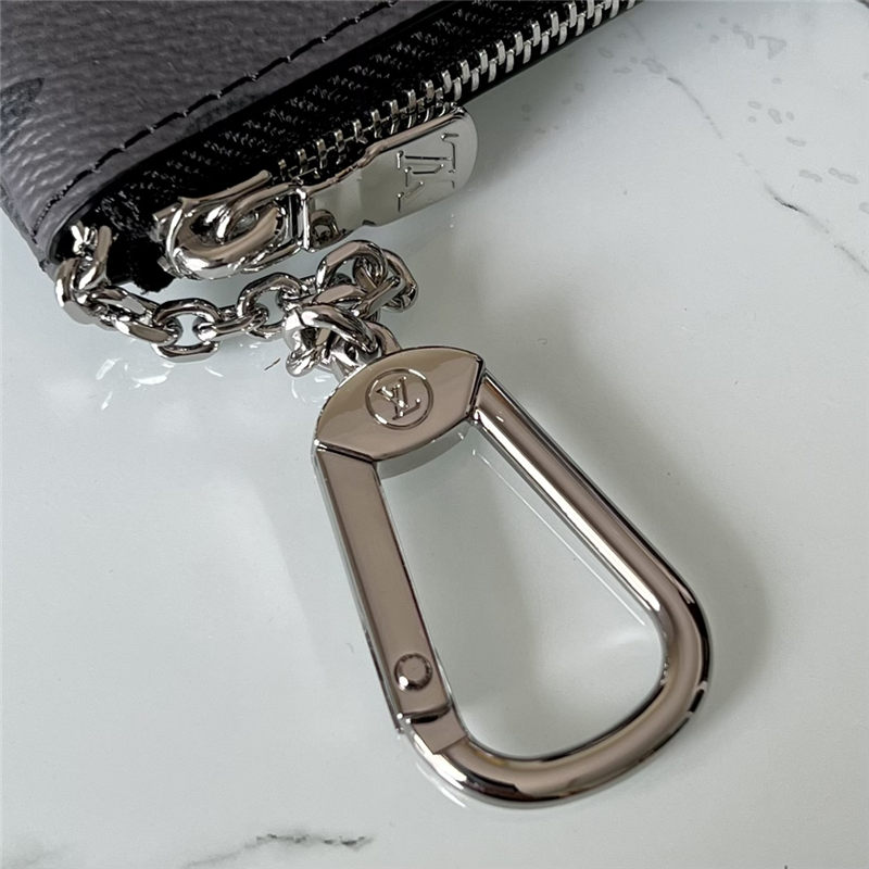 Louis Vuitton KEY POUCH Monogram Eclipse M80905 High