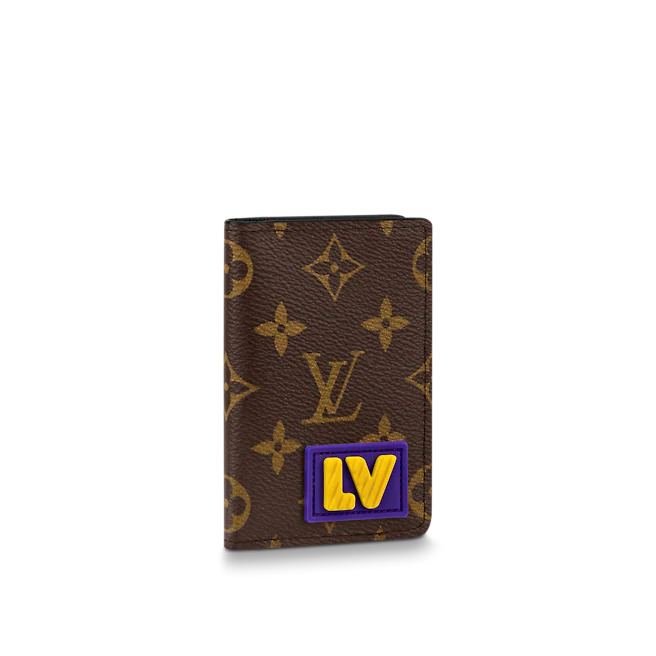 Louis Vuitton POCKET ORGANIZER Monogram LV Rubber M45787 High