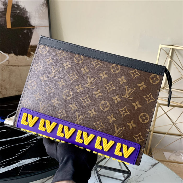 Louis Vuitton POCHETTE VOYAGE Monogram LV Rubber M80792 High