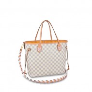 Louis Vuitton NEVERFULL MM Damier Azur N50047 High