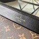 Louis Vuitton SLIM PURSE Monogram Black M80348 High