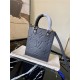 Louis Vuitton PETIT SAC PLAT Monogram Empreinte embossed supple grained cowhide leather Black M80478 High