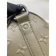 Louis Vuitton Keepall XS Monogram Seal cowhide leather Khaki M57961 High