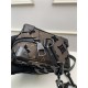 Louis Vuitton Mini Soft Trunk Embroidered Monogram Tuffetage Noir coated canvas M68970 High