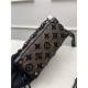 Louis Vuitton Mini Soft Trunk Embroidered Monogram Tuffetage Noir coated canvas M68970 High