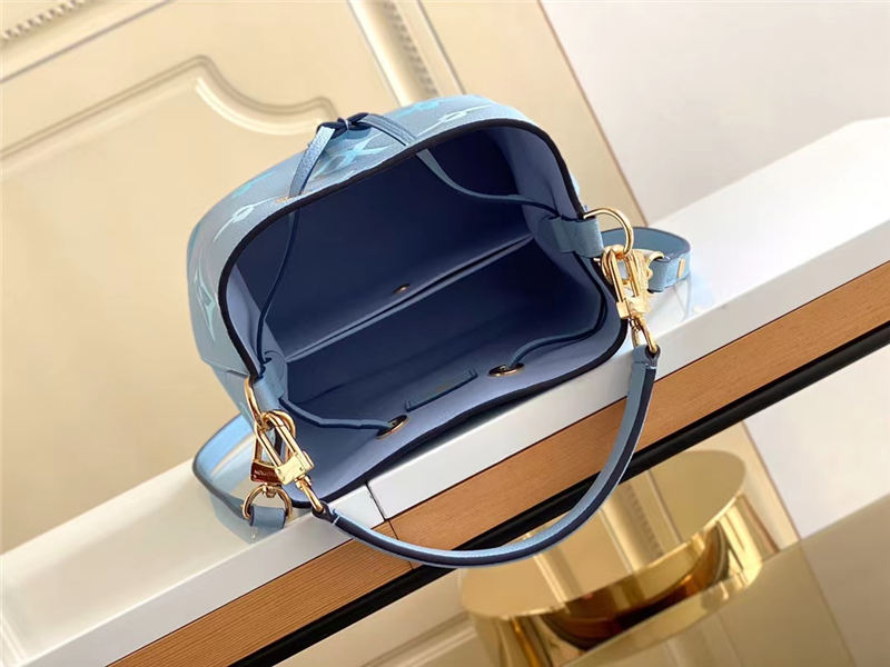 Louis Vuitton NÉONOÉ BB Monogram Empreinte Summer Blue M45709 High