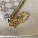 Louis Vuitton KEY POUCH Damier Azur N62659 High