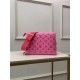 Louis Vuitton COUSSIN PM Monogram-embossed puffy lambskin Pink/Purple M58626 High