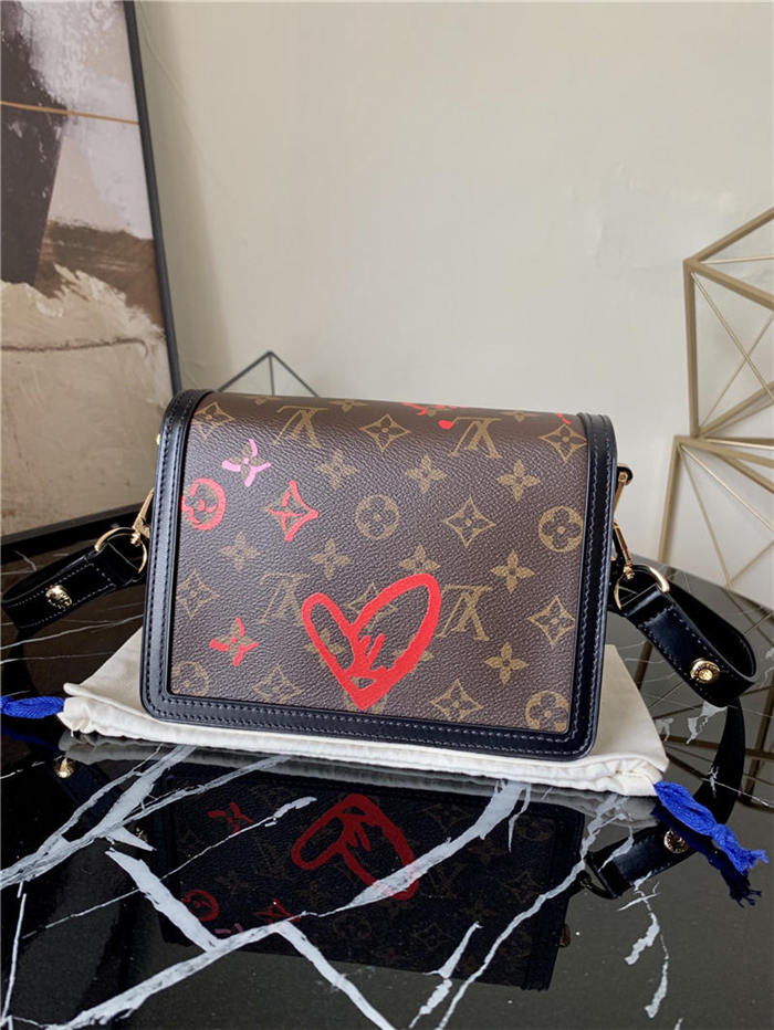 Louis Vuitton DAUPHINE Monogram Love Print M45889 High