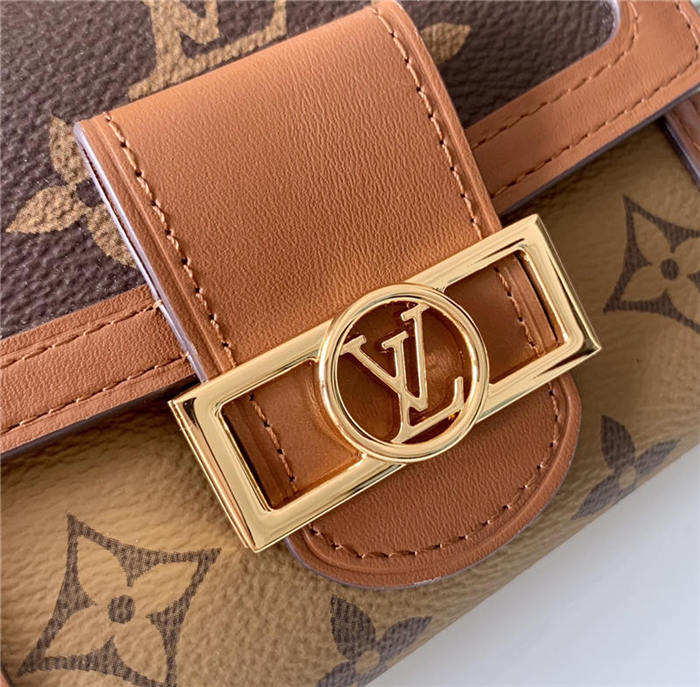 Louis Vuitton DAUPHINE COMPACT WALLET Monogram&Reverse M68725 High