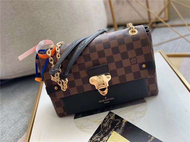 Louis Vuitton Vavin PM Bag Damier Ebene N40108 High